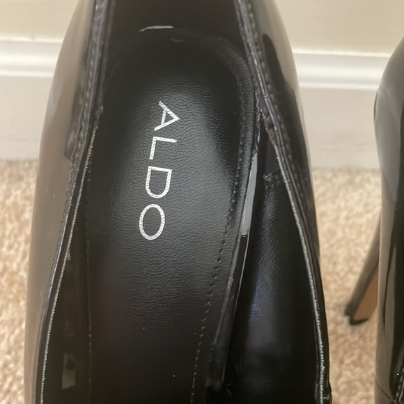Womens Aldo Patent Leather High Heels - Picture 2 of 5
